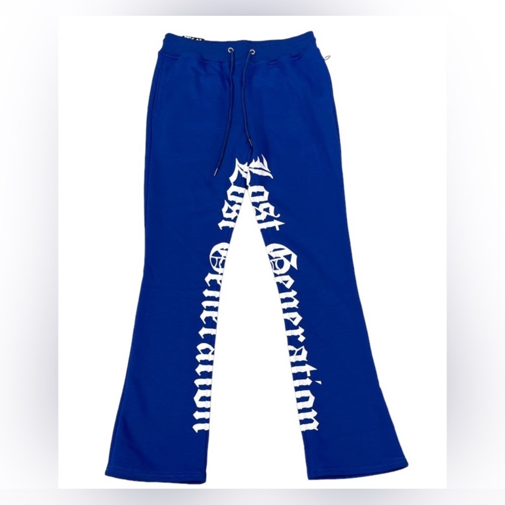 Men's "Lost Generation" Stacked Terry Pants NWT